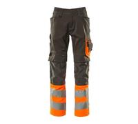 Mascot Workwear 15679 Safe Supreme Trousers with kneepad pockets Dark 32.5" 32"