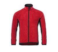 Mascot Workwear 16003 Unique Fleece Jacket Red/Black XS Colour: Red/Bl XS