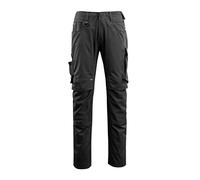 Mascot 16079-230-09 Lemberg Unique Extra Lightweight Trouser with Kneepad Pockets, Size 90C58, Black