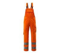 Mascot Devonport Bib & Brace Hi-vis Orange 82C54 (L32W38.5)
