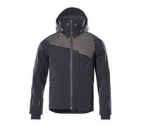 Mascot 17001-411-0918 Advanced Stretch Waterproof Lightweight Outer Shell Jacket, Size M, Black/Dark Anthracite
