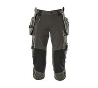 Mascot 17049-311-18-C54 Stretch Short Trousers with Pockets, Dark Anthracite, C54