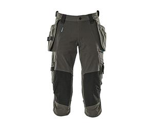 Mascot 17049-311-18-C54 Stretch Short Trousers with Pockets, Dark Anthracite, C54