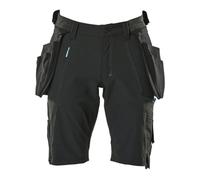 Mascot Advanced Craftsmen's Shorts With Detachable Holster Pockets - Black (32.5) (Leg Length - Regular)