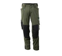 Mascot Knee Pad Pockets Advanced 17179 Big Pants Green 52 / 32 Men