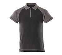 Mascot 50302-260-9888 Bianco Image Classic Fit Polo Shirt with Chest Pocket, Size 2XL, Black/Anthracite