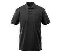 Mascot Workwear 51586 Orgon Crossover Polo Shirt With Chest Pocket Bla 2XL
