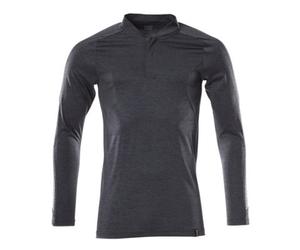 Mascot Accelerate Coolmax Pro Long-Sleeved Polo Shirt (Dark Navy) (Small)
