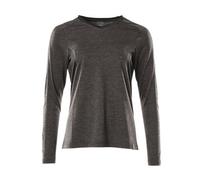 Mascot Accelerate Ladies Coolmax Long-Sleeved T-Shirt (Dark Anthracite/black) (Small)