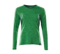 Mascot Workwear 18091 Womens Coolmax Long-Sleeved T-Shirt Grass Green/ S
