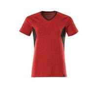 Mascot Accelerate Ladies Coolmax Pro T-Shirt (Traffic Red/black) (Large)