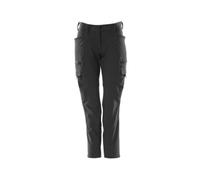 Mascot Accelerate Ladies Diamond Fit Stretch Trousers (Black) (38.5) (Leg Length - Regular)