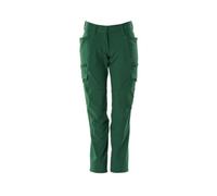 Mascot Accelerate Ladies Diamond Fit Stretch Trousers (Green) (34) (Leg Length - Short)