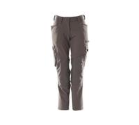 Mascot Accelerate Ladies Diamond Trousers With Kneepad Pockets (Dark Anthracite) (43.5) (Leg Length - Short)
