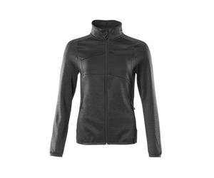 Mascot Accelerate Ladies Microfleece Jacket With Zipper (Black) (Large)