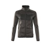 Mascot Accelerate Ladies Microfleece Jacket With Zipper (Dark Anthracite/black) (Medium)