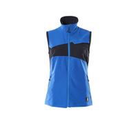 Mascot Accelerate Ladies Ultimate Stretch Light Gilet Jacket (Azure Blue/dark Navy) (Xx Large)