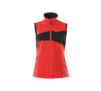 Mascot Accelerate Ladies Ultimate Stretch Light Gilet Jacket (Traffic Red/black) (Xxxxx Large)