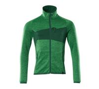 Mascot Workwear 18103 Accelerate Fleece Jumper with zipper Grass Green XL