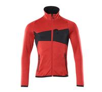 Mascot Workwear 18103 Accelerate Fleece Jumper with zipper Traffic Red M