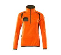 Mascot ACCELERATE SAFE 19353 Women's Hi-Vis Fleece Jumper with Half-Zip