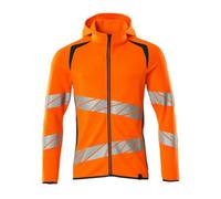 Mascot Workwear 19284 Accelerate Safe Hoodie with zipper Hi-Vis Orange XS