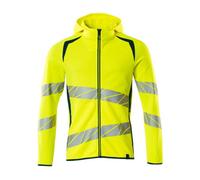 Mascot Workwear 19284 Accelerate Safe Hoodie with zipper Hi-Vis Yellow 2XL