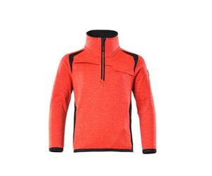 Mascot Accelerate Safe Junior Fleece Jumper With Zipper (Hi-Vis Jacket) (128Cm)
