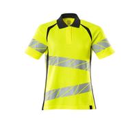 Mascot Workwear 19093 Ladies Polo shirt Hi-Vis Yellow/Dark Navy XS Col XS
