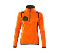 Mascot Accelerate Safe Ladies Half Zip Microfleece (Hi-Vis Orange/dark Anthracite) (X Small)