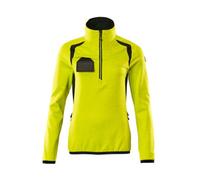 Mascot Accelerate Safe Ladies Half Zip Microfleece (Hi-Vis Yellow/black) (Xxx Large)