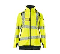 Mascot Accelerate Safe Ladies Lightweight Outer Shell Jacket (Hi-Vis Yellow/dark Navy) (Xxx Large)