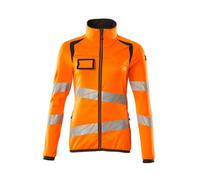 Mascot Accelerate Safe Ladies Microfleece Jacket With Zipper (Hi-Vis Orange/dark Anthracite) (Xxxxx Large)