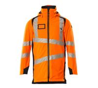 Mascot Accelerate Safe Lightweight Parka With Climascot (Hi-Vis Orange/dark Navy) (X Small)