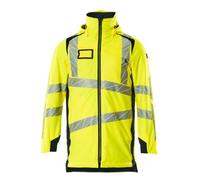 Mascot Accelerate Safe Lightweight Parka With Climascot (Hi-Vis Yellow/dark Navy) (Large)