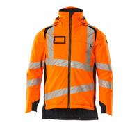 Mascot Accelerate Safe Lightweight Winter Jacket With Climascot - Hi-Vis Orange/dark Navy (Hi-Vis Orange/dark Navy) (Large)
