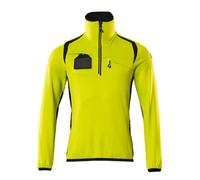 Mascot Accelerate Safe Microfleece Jacket With Half Zip (Hi-Vis Yellow/black) (Xx Large)