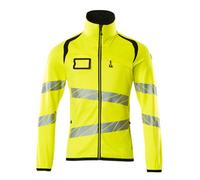 Mascot Accelerate Safe Microfleece Jacket With Zip (Hi-Vis Yellow/black) (Small)