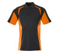 Mascot Accelerate Safe Modern Fit Polo Shirt (Dark Navy/hi-Vis Orange) (Small)