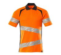 Mascot 19083-771 Accelerate Safe Polo Shirt - Hi-vis Orange/Dark Navy - S (1 Pcs