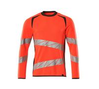 Mascot Accelerate Safe Modern Fit Sweatshirt (Hi-Vis Red/dark Anthracite) (Xxxxx Large)
