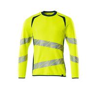 Mascot Workwear 19084 Accelerate Safe Sweatshirt Hi-Vis Yellow/Dark Pe M