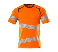 Mascot Accelerate Safe Modern Fit T-Shirt (Hi-Vis Orange/moss Green) (X Large)