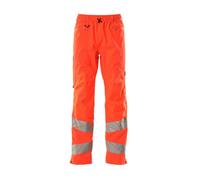 Mascot Accelerate Safe Over Trousers With Lightweight Lining (Hi-Vis Red) (Xxxxx Large)