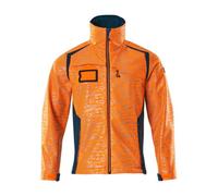 Mascot Accelerate Safe Softshell Jacket With Reflectors (Hi-Vis Orange/dark Petroleum) (Xxx Large)