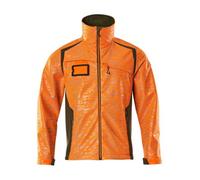 Mascot Accelerate Safe Softshell Jacket With Reflectors (Hi-Vis Orange/moss Green) (Xx Large)