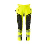 Mascot Accelerate Safe Trousers With Holster Pockets - Hi-Vis Yellow/black (35.5) (Leg Length - Long)