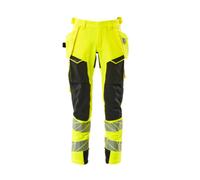Mascot Accelerate Safe Trousers With Holster Pockets - Hi-Vis Yellow/black (35.5) (Leg Length - Regular)