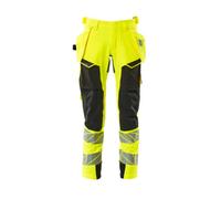 Mascot Accelerate Safe Trousers With Holster Pockets - Hi-Vis Yellow/black (46.5) (Leg Length - Regular)