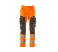 Mascot Accelerate Safe Trousers With Kneepad Pockets - Hi-Vis Orange/dark Anthracite (38.5) (Leg Length - Regular)